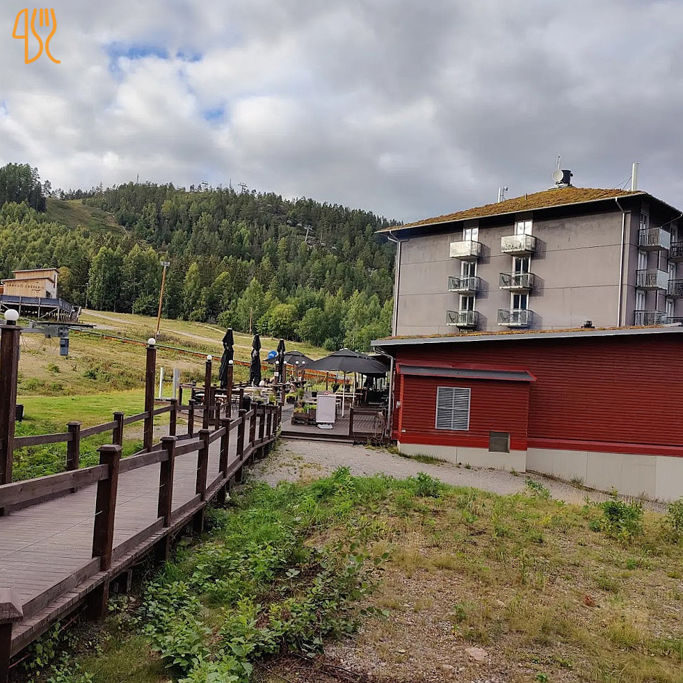 Restaurang Bergshotellet I Järvsö Utomhus