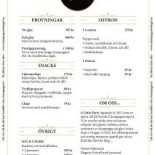 A Little Party Meny