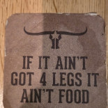 Texas Longhorn Meny
