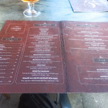 Galliano Restaurang Meny