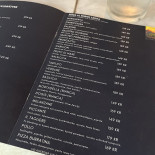 Restaurang Basilico Meny