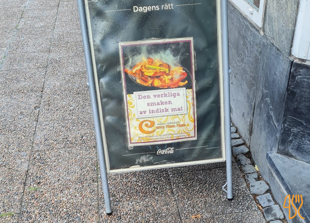 Curry Namnam Kristianstad Utomhus