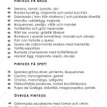 Mazzarini Caffe Meny