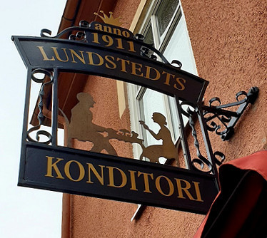 Lundstedts Konditori Utomhus