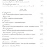 Restaurang Dragonen Meny
