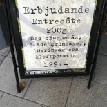 Tre Vänner Meny