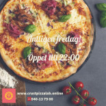 Crust Pizza Lab Meny