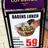 Folkets Smör Bröd Meny