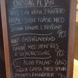 Restaurang P2 Meny