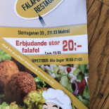 Falafelmästaren Meny