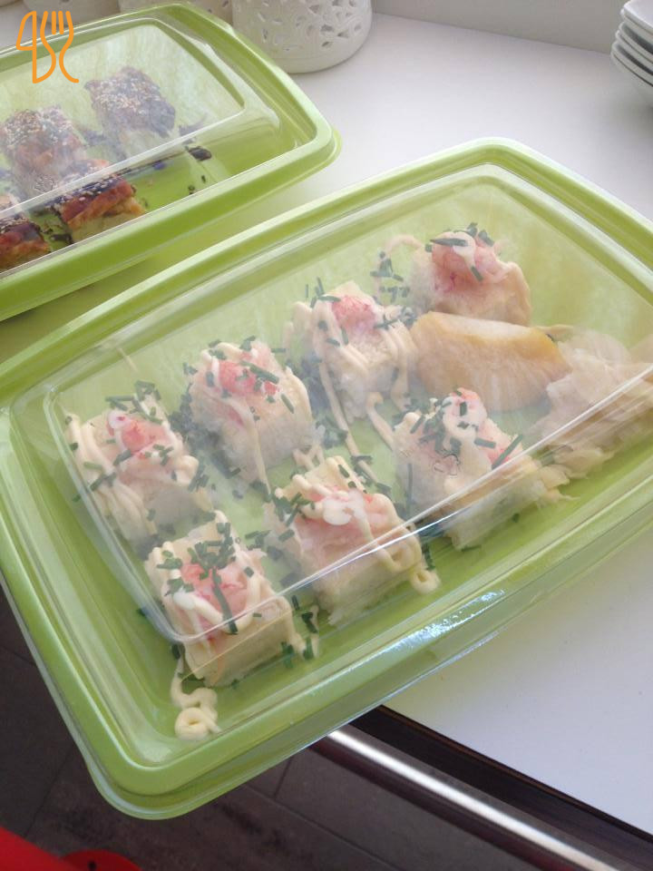 Samurai-sushi Meny