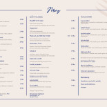 Restaurang Pizzeria Esplanad Meny