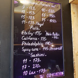 Mogge Sushi Gamla Stan Meny