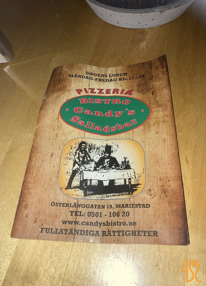 Candys Bistro Meny