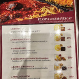 Dizin Restaurang Meny