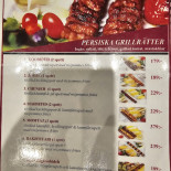 Dizin Restaurang Meny