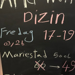 Dizin Restaurang Meny