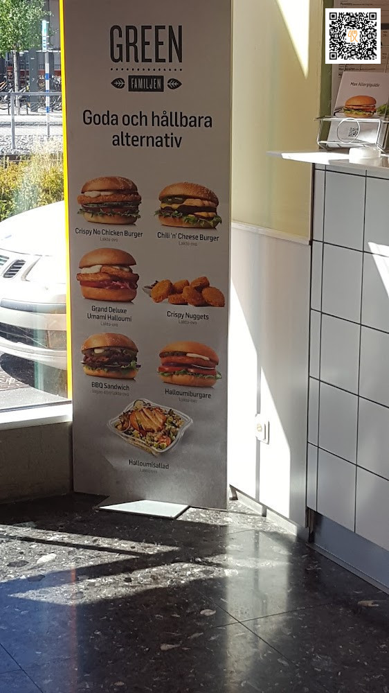 Max Burgers Meny