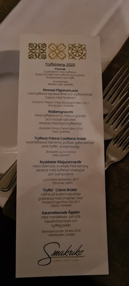 Smakrike Krog Logi Meny