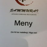 Sammurai – Sushi Japansk Mat I Östersund Logotyp
