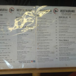 Sammurai – Sushi Japansk Mat I Östersund Meny