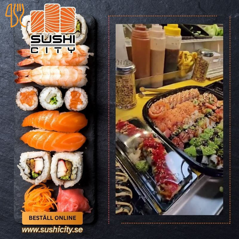 Sushi City Centralstation Meny