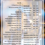 Restaurang Bm Grill Meny