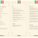 Trattoria La Pizza Meny