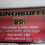 Lagan Indisk Restaurang Meny