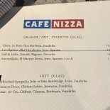 Café Nizza Meny