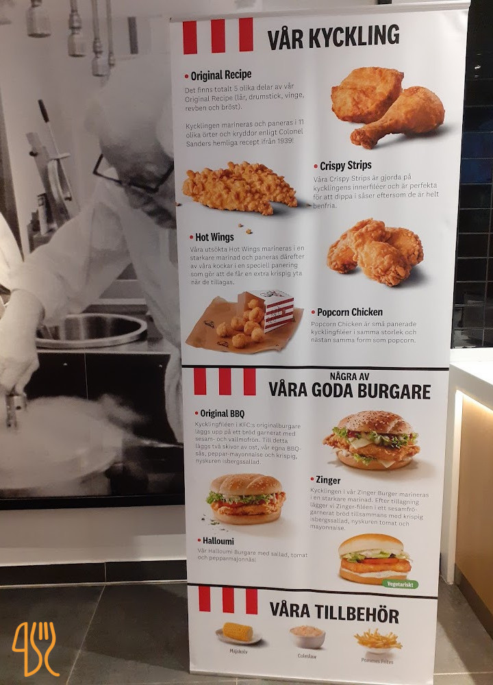 Kfc Meny