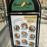 Sweet O Salti Palestinsk Restaurang Meny