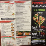 Pizzeria Karavan Meny