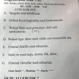 Gulddraken Restaurang Meny