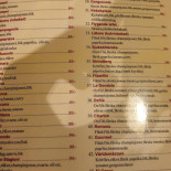 Natalie's Krog Pizzeria Meny