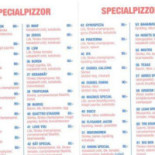 Pizzeria Rimini Meny