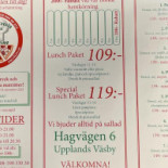 Väsby Pizzeria Express Meny