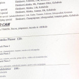 Mingus Pizzeria Meny