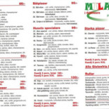 Pizzeria Milano Meny