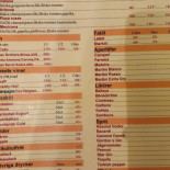 Natalie's Krog Pizzeria Meny