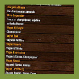 Orrholmens Pizzeria, Indiskt Asiatiskt Meny