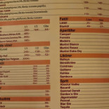 Natalie's Krog Pizzeria Meny