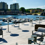 Eldfoedd Restaurang I Karlskron Utomhus