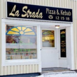 Pizzabutik La Strada Och Kebab Utomhus