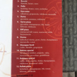 Robertos Restaurang Pizzeria Meny