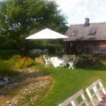 Freadals Trädgårdcafé Utomhus