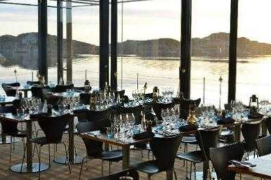 Vatten Restaurang Kafé Inomhus