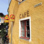 Café Gula Huset Utomhus