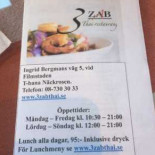 3 Zab Thai Restaurang Meny