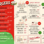 Lily’s Burger Meny